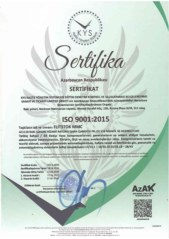 ISO 9001:2015